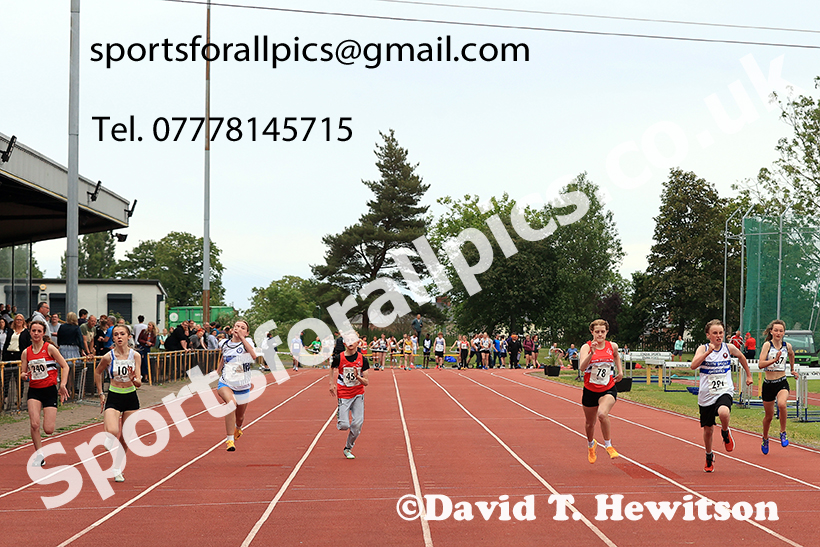 The 100 metres, 2025 NEGP No 3, Monkton. Photo: David T. Hewitson/Sports for All Pics